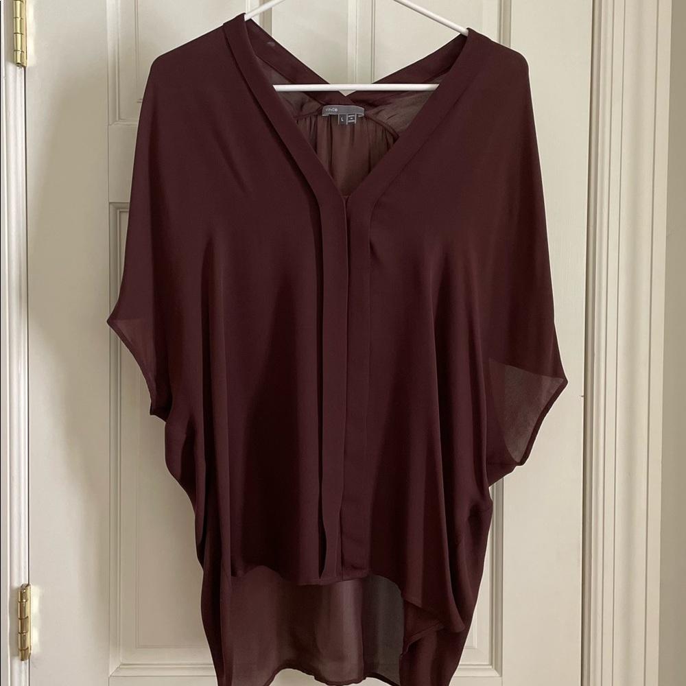 Vince Silk Blouse